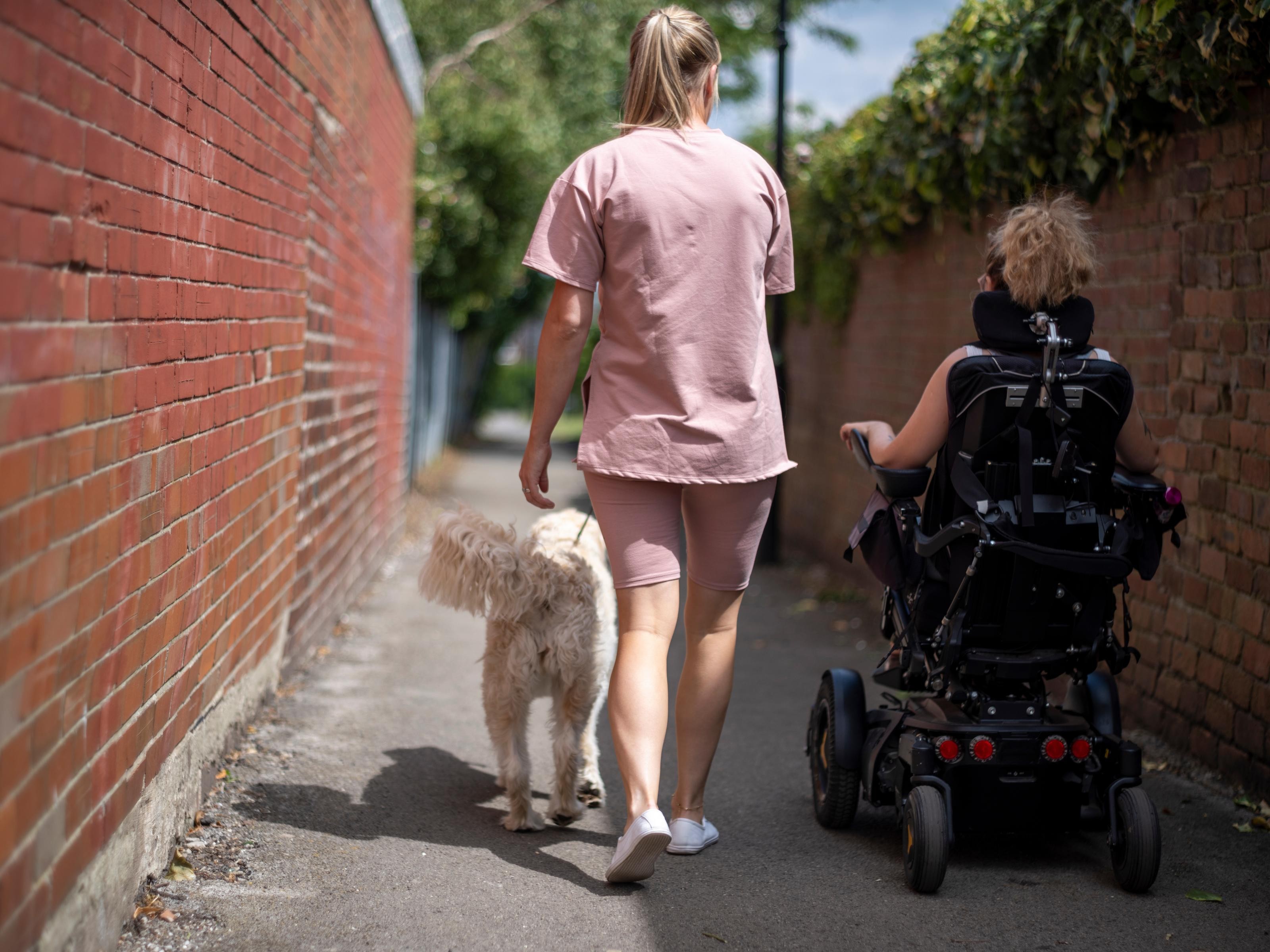 family walk