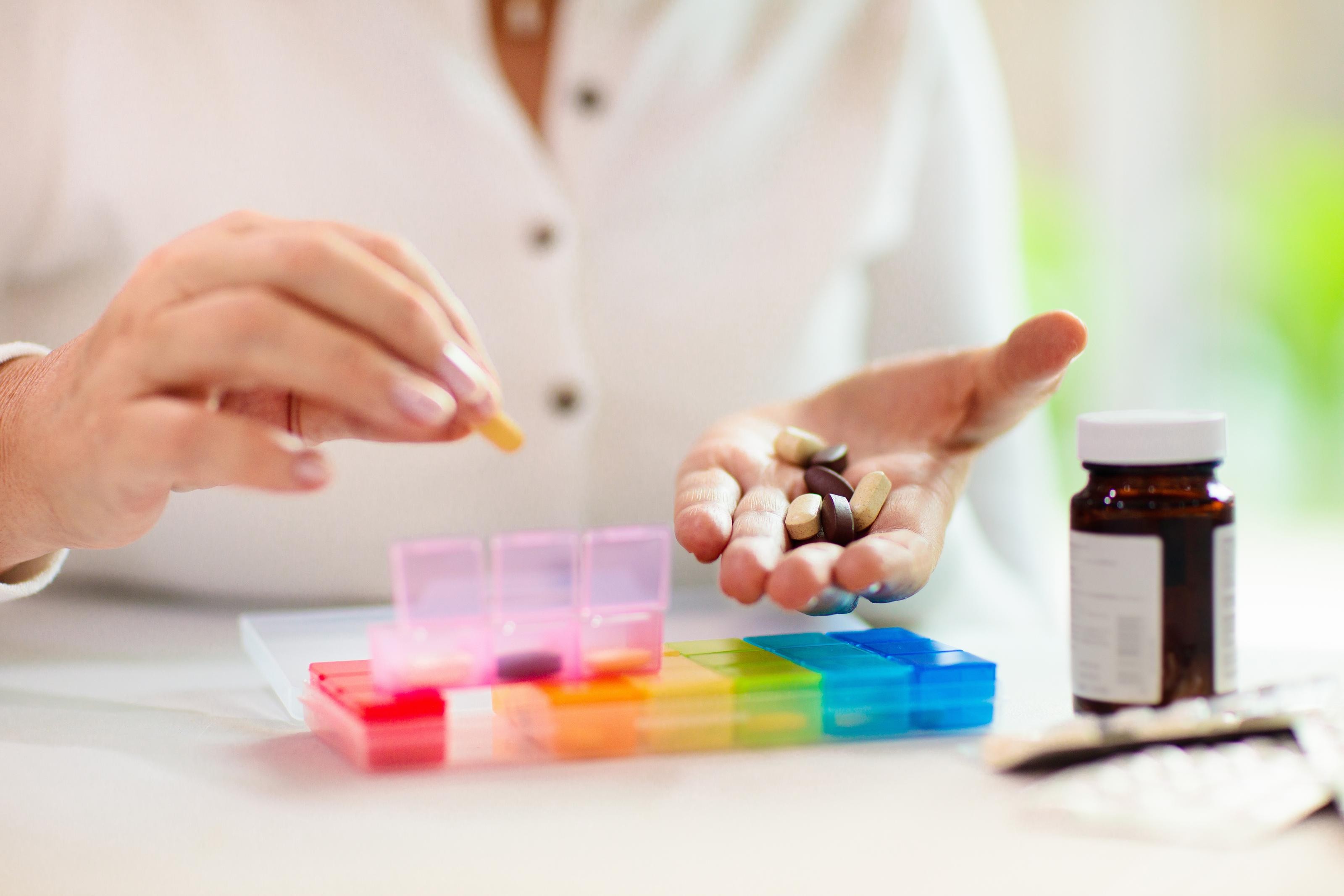 pills sorting