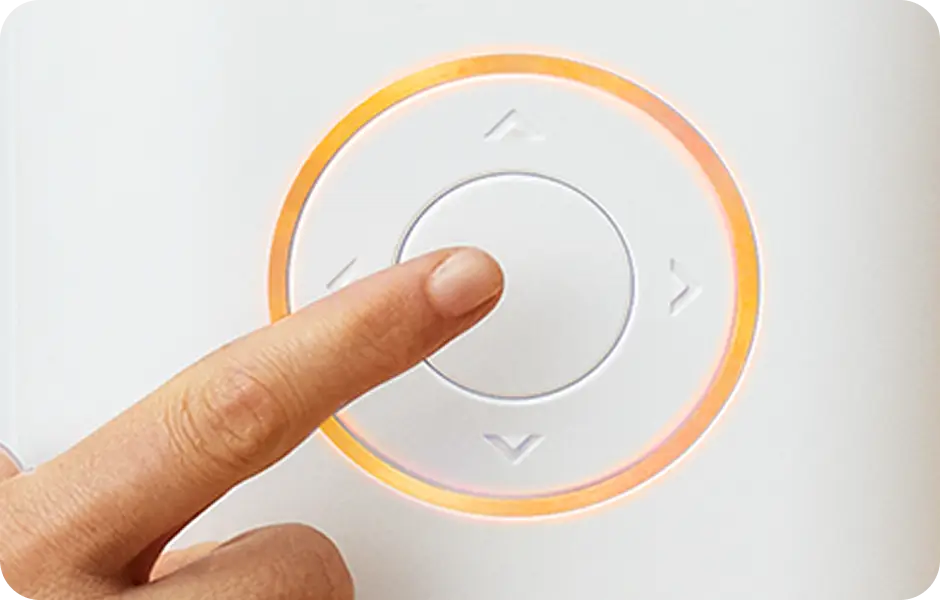 button closeup