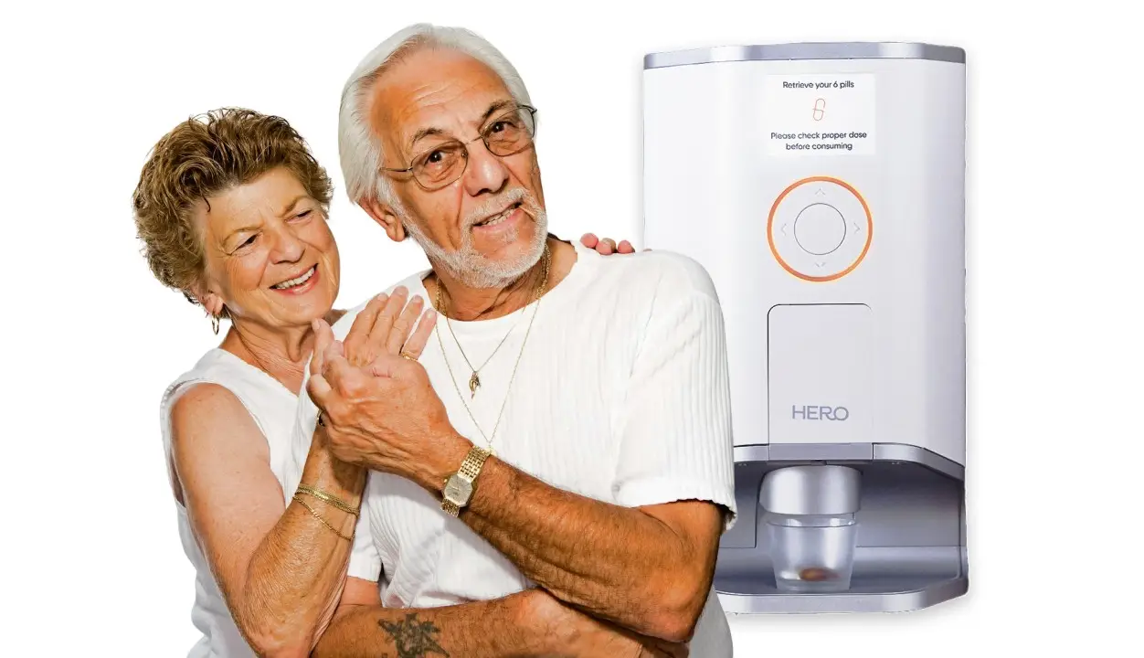 elderly dansing with graphic prov